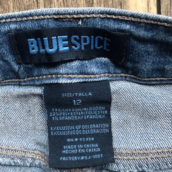 Girls distressed jegging jeans - Picture 4 of 5